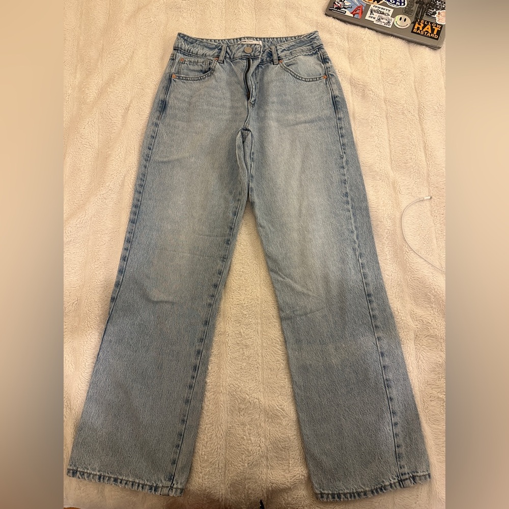Garage Light Blue slouchy Leg Jeans
